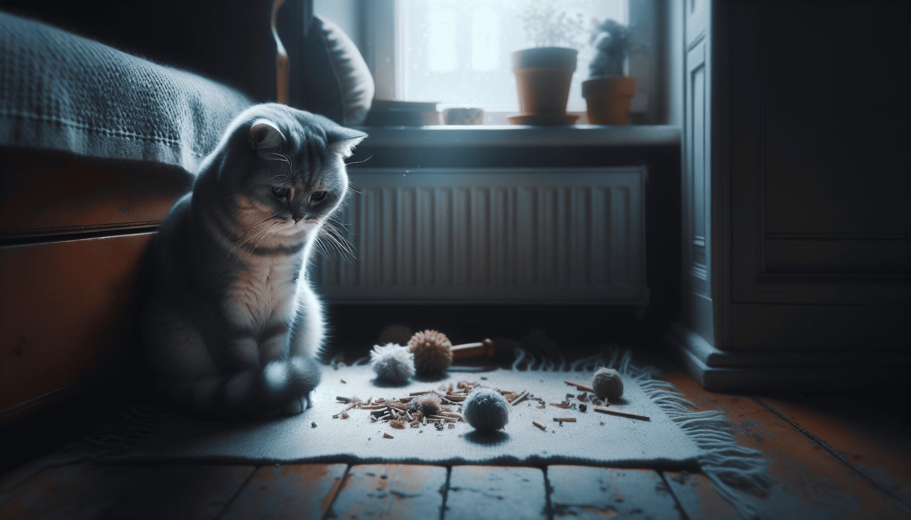 أعراض اكتئاب القطط: الأسباب والعلاج