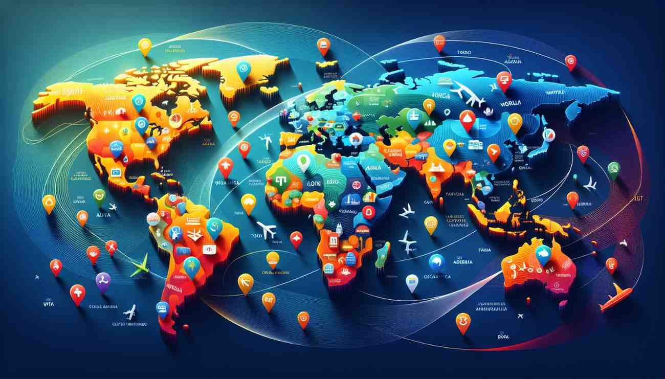 دليل شامل لجميع دول العالم وعواصمها مرتبة حسب القارات